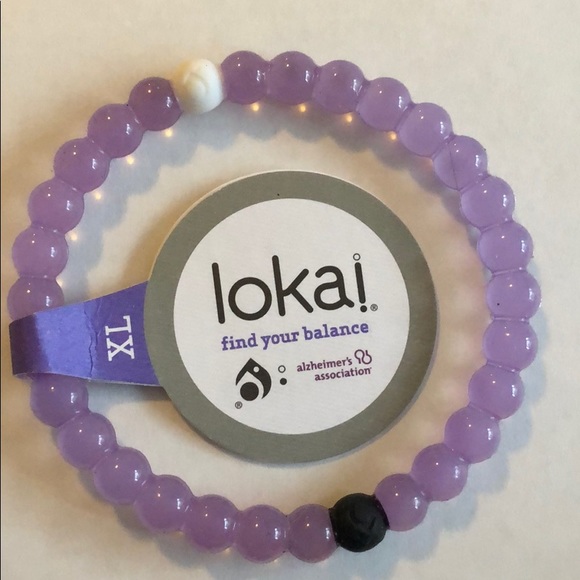 Alzheimer’s Lokai Bracelet Purple - Picture 4 of 4